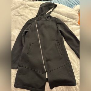 Black wrap hoodie/light jacket